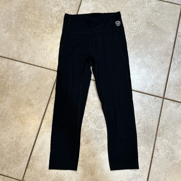 Allbirds Black Natural Performance Athletic Capri Leggings XS - Picture 2 of 8